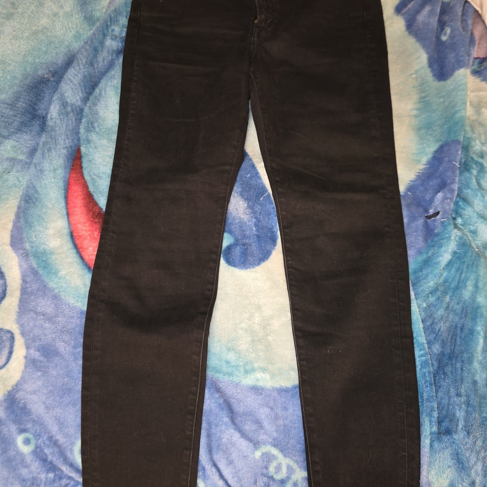 American Eagle Outfitters High Rise Jeans - Black - AE77 NY